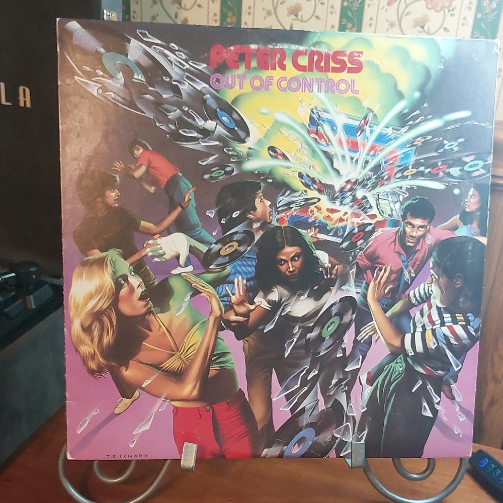 Peter Criss 'Out of Control' Vinyl Record